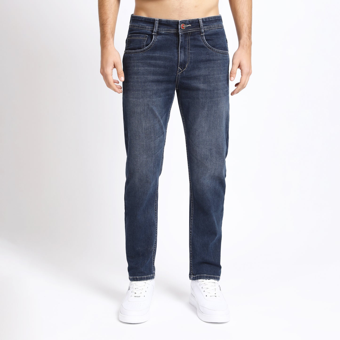 ANKLE LIGHT GREY FIT JEANS TEDDY 4769-1