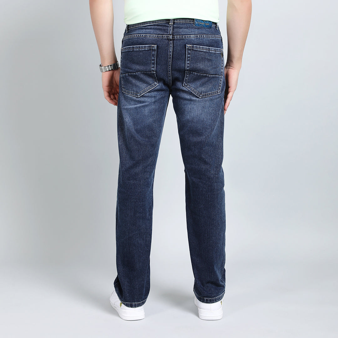DARK GREY BAGGY FIT JEANS 4703-1
