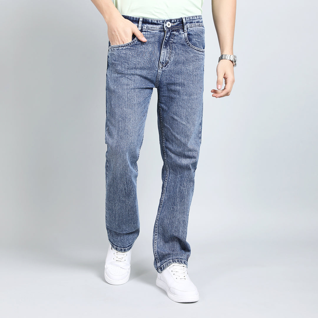 GREY BAGGY FIT JEAN TEDDY 4681-2