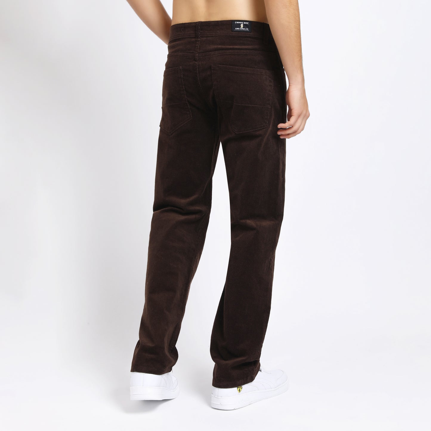 BRANDY COFFEE CORDUROY PANTS 4770-8