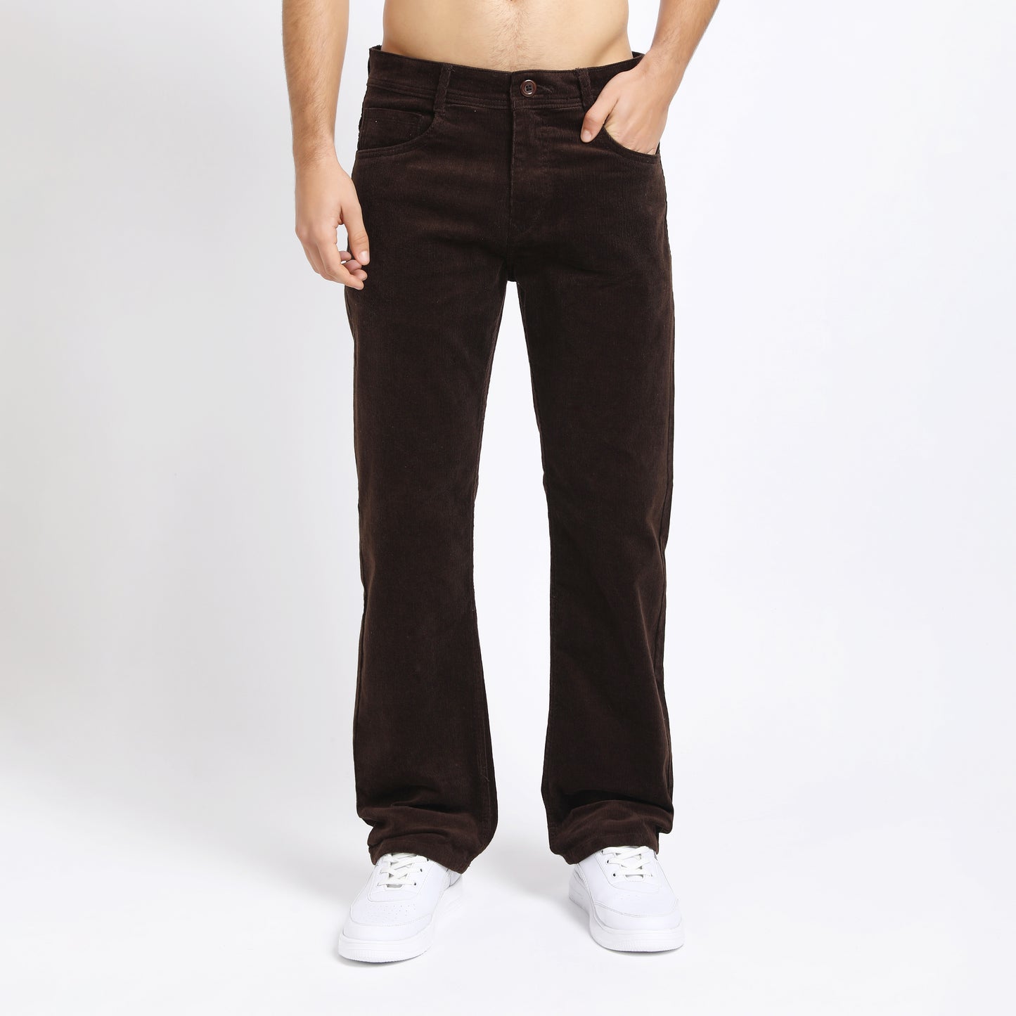 BRANDY COFFEE CORDUROY PANTS 4770-8