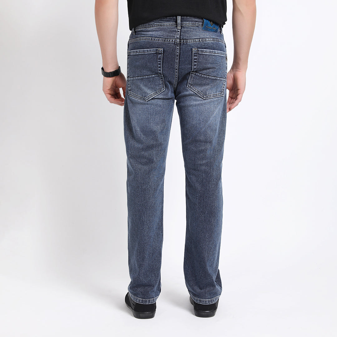 GREY BAGGY FIT JEANS 4703-2