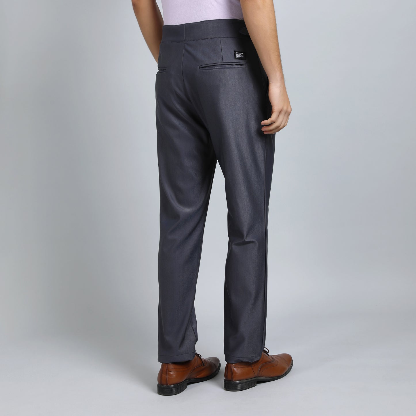 ULIMATE GREY SLIM FIT GURKHA TROUSERS 4798-2