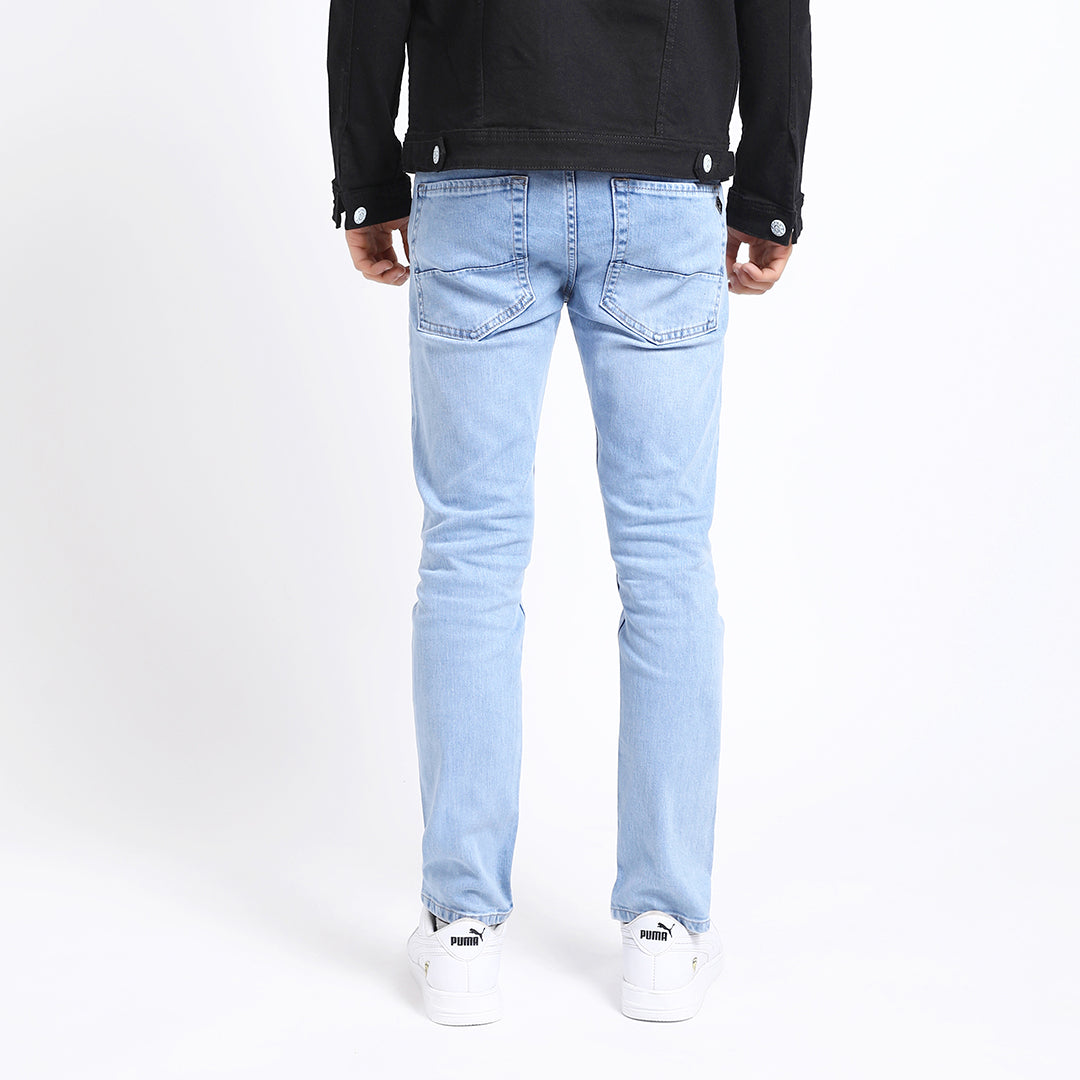 ANKLE SKY BLUE FIT JEANS TEDDY 4745-2
