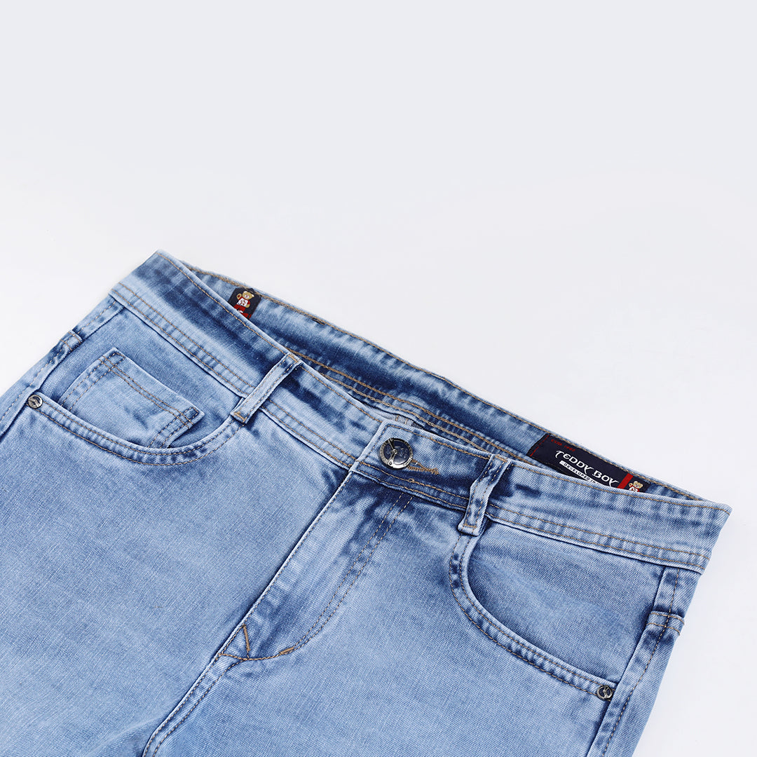 ANKLE SKY BLUE FIT JEANS TEDDY 4745-2