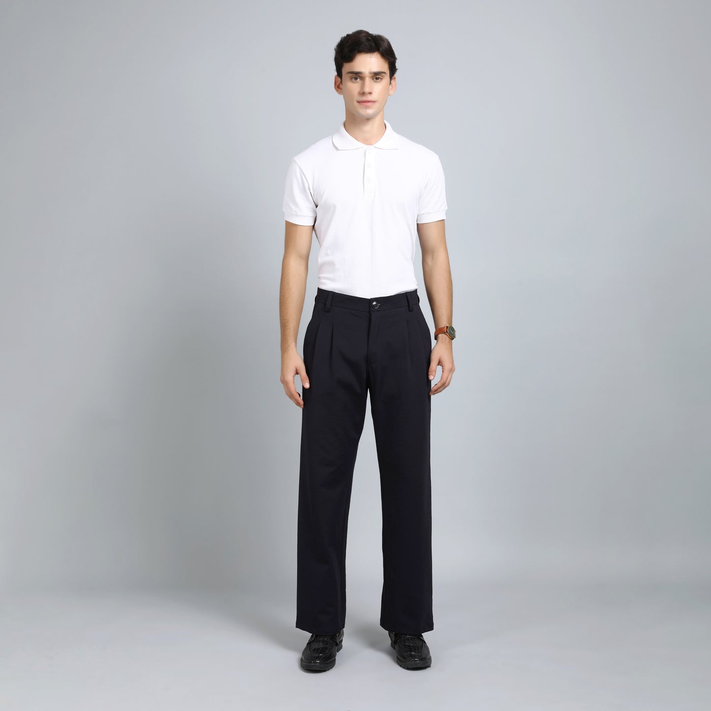 BLACK NAVY KOREAN 4794-2