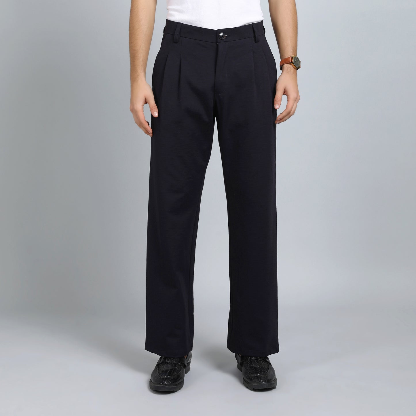 BLACK NAVY KOREAN 4794-2
